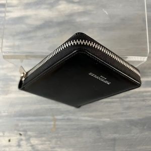 The Kooples Black Zip Around Wallet